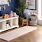 Nuloom Layne Soft Silky Faux Rabbit Fur Area Rug 2ft 6in x 8ft HJFR01C-2608 - alternate 1